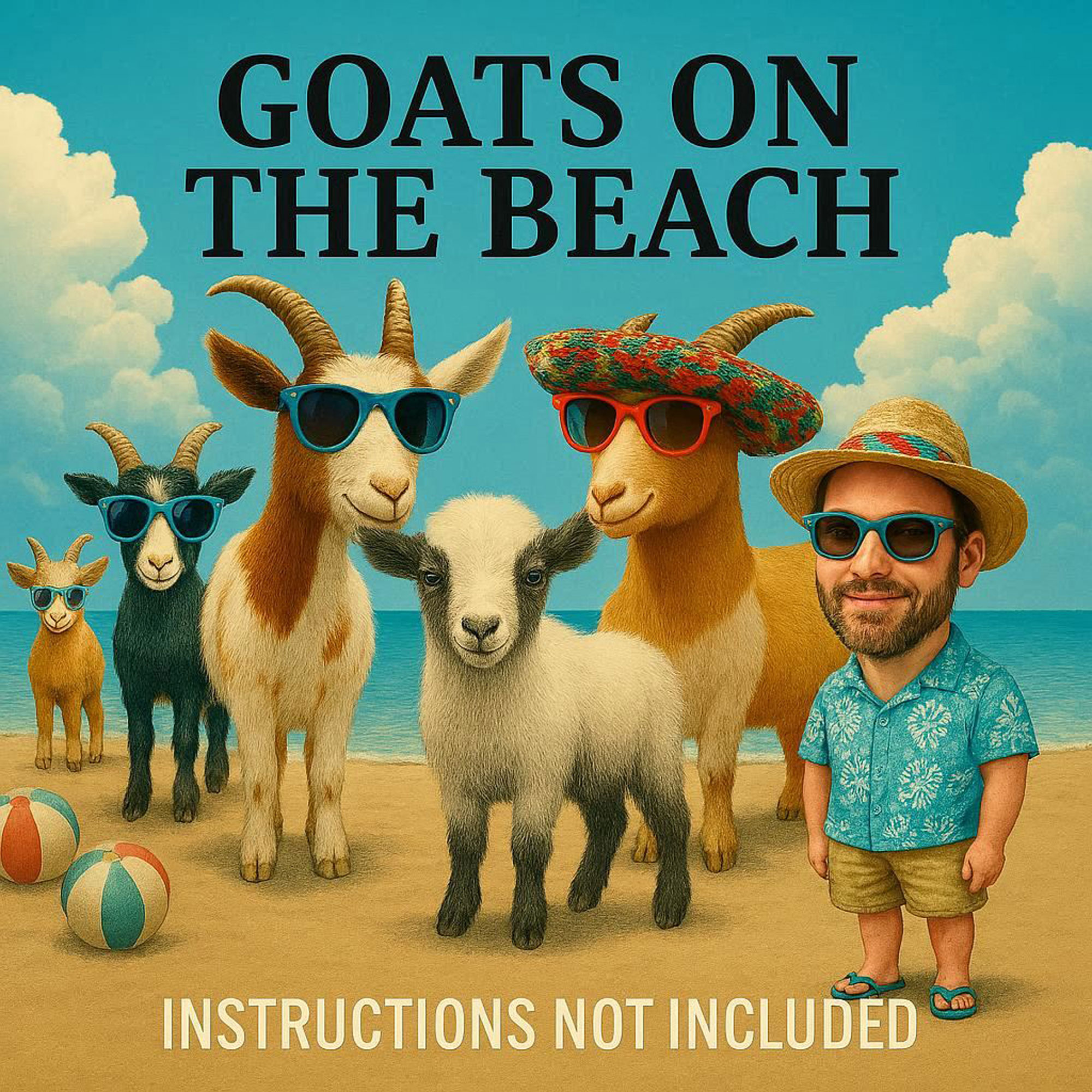 Introducing Goats On The Beach